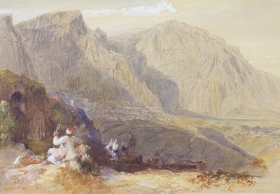 Delphi, ca. 1849 door Edward Lear